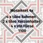 Preview: tileo Wanddekoration 1100 Mosaikset 4er