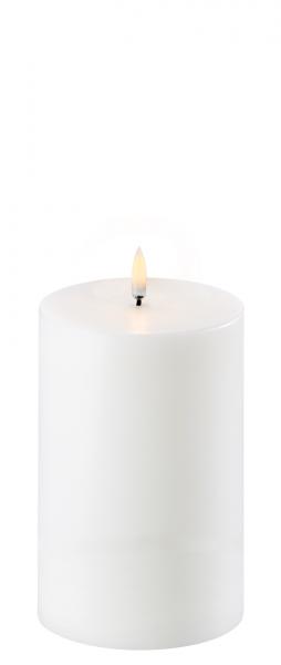 Uyuni Led Pillar Kerze Nordic White